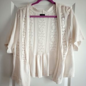 Torrid Short Sleeve Cardigan Shrug